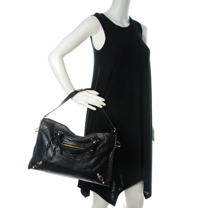 Balenciaga Agneau Giant 12 Gold Hardware City Black 2 of 7