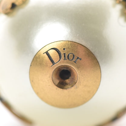 Christian Dior Pearl Mise En Dior Tribal Earrings Gold 4 of 5