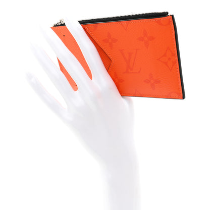 Louis Vuitton Taigarama Coin Card Holder Orange 2 of 7