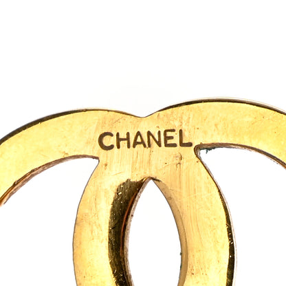 Chanel CC Drop Clip On Earrings Gold 4 of 5