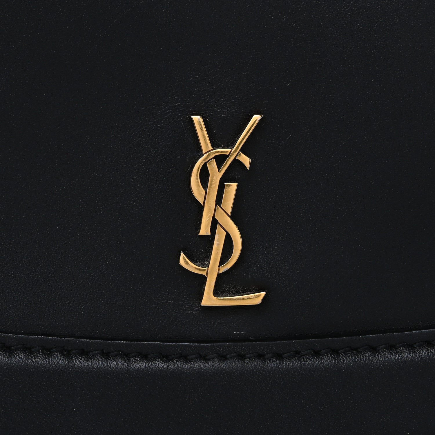 Saint Laurent Smooth Calfskin Medium Charlie Shoulder Bag Black 8 of 12