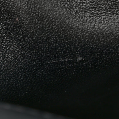 Chanel Velvet Strass Evening Flap Bag Black Silver 12 of 13