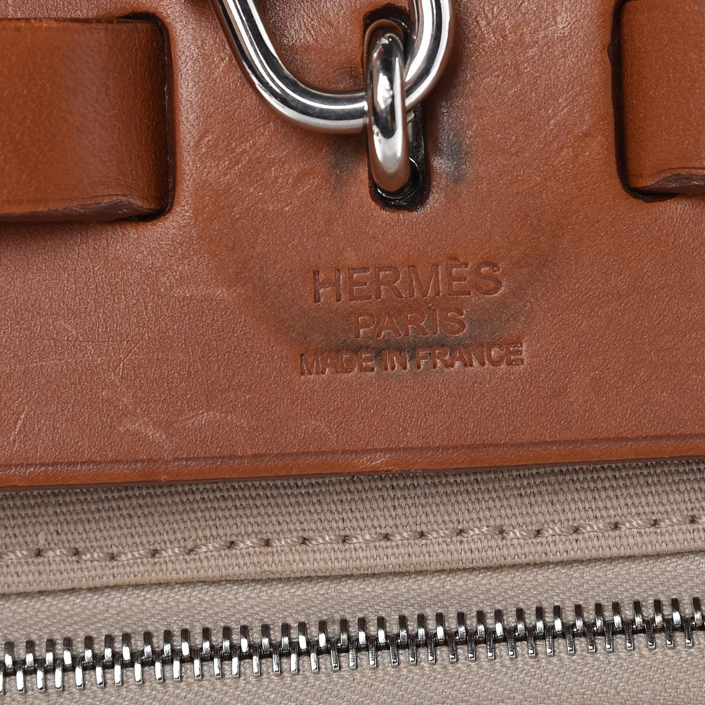 Vache Hunter Toile Herbag Zip 31 PM Fauve