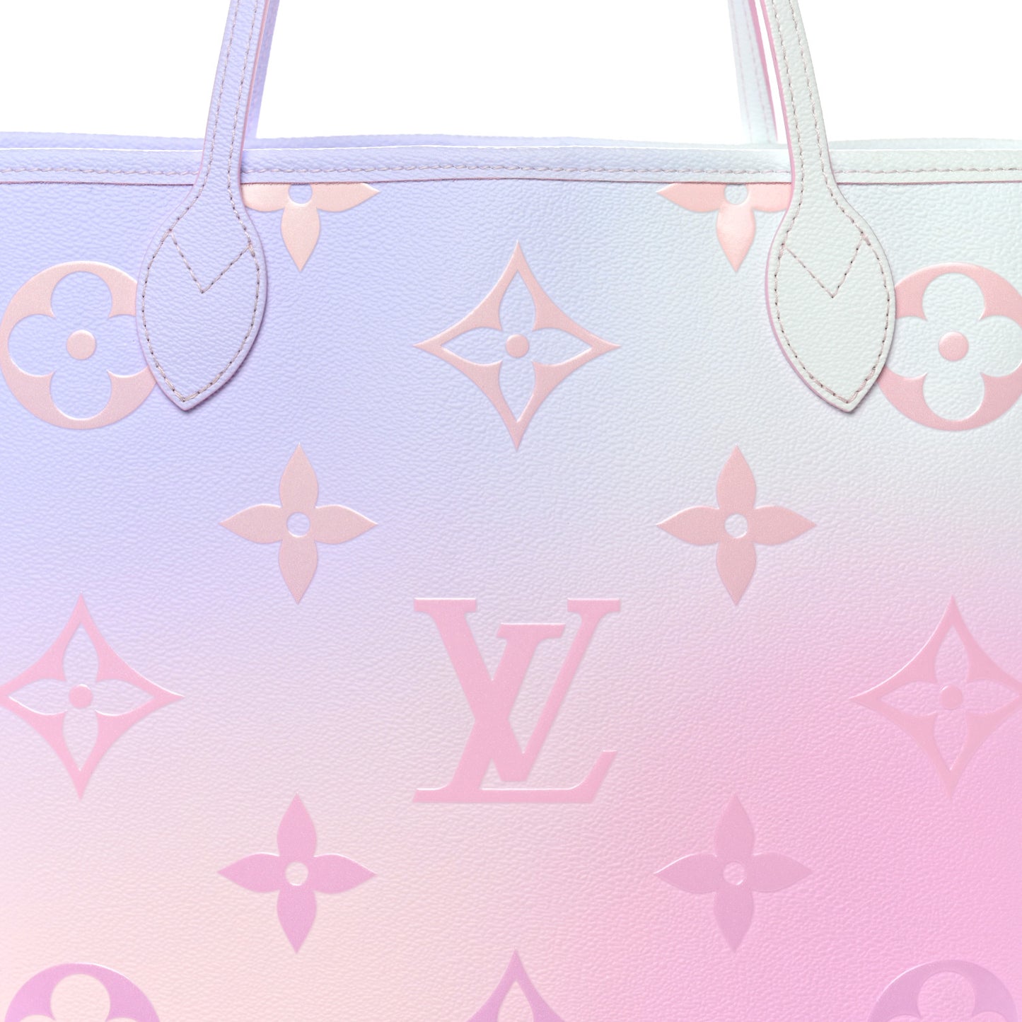 Monogram Giant Spring In The City Neverfull MM Sunrise Pastel
