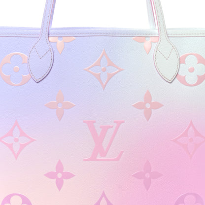 Louis Vuitton Monogram Giant Spring In The City Neverfull MM Sunrise Pastel 8 of 10
