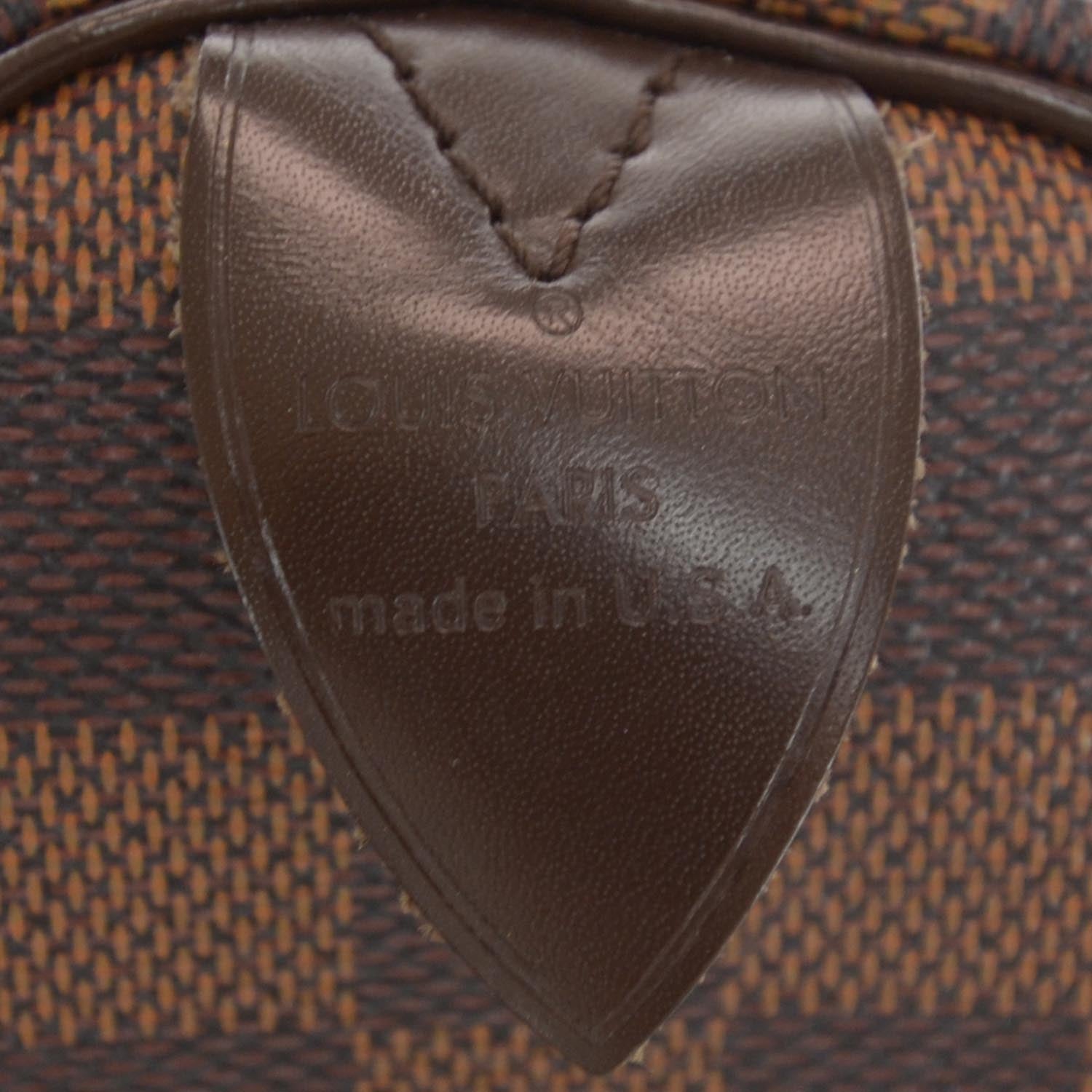Louis Vuitton Damier Ebene Speedy 30 5 of 7