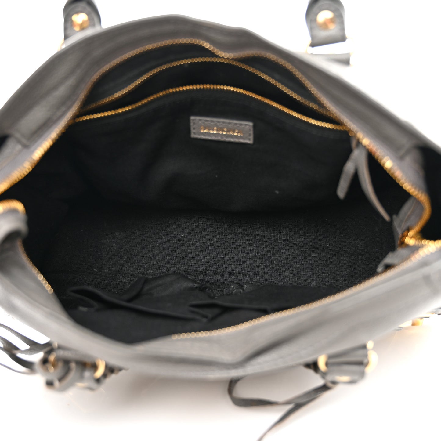 Chevre Gold Metallic Edge Hardware S City Gris Acier