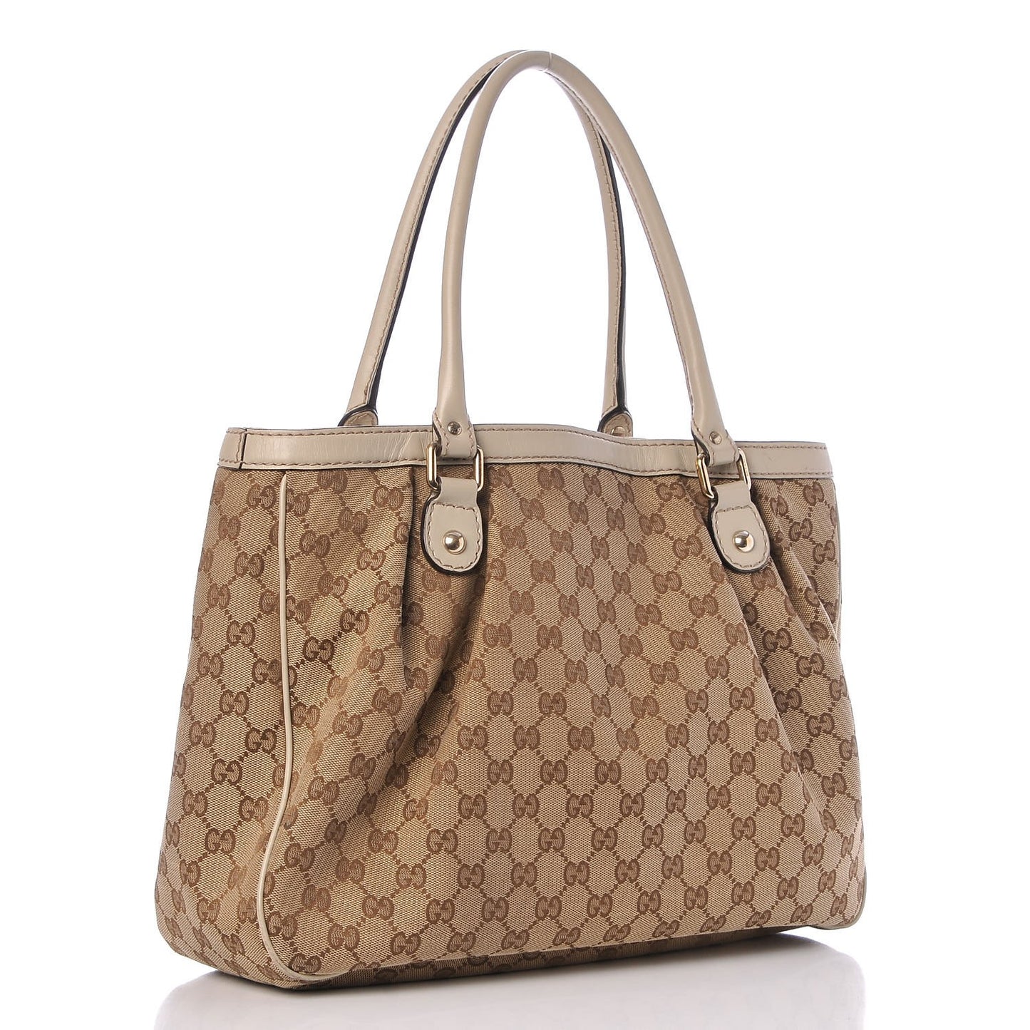 Monogram Medium Sukey Top Handle Tote Off White