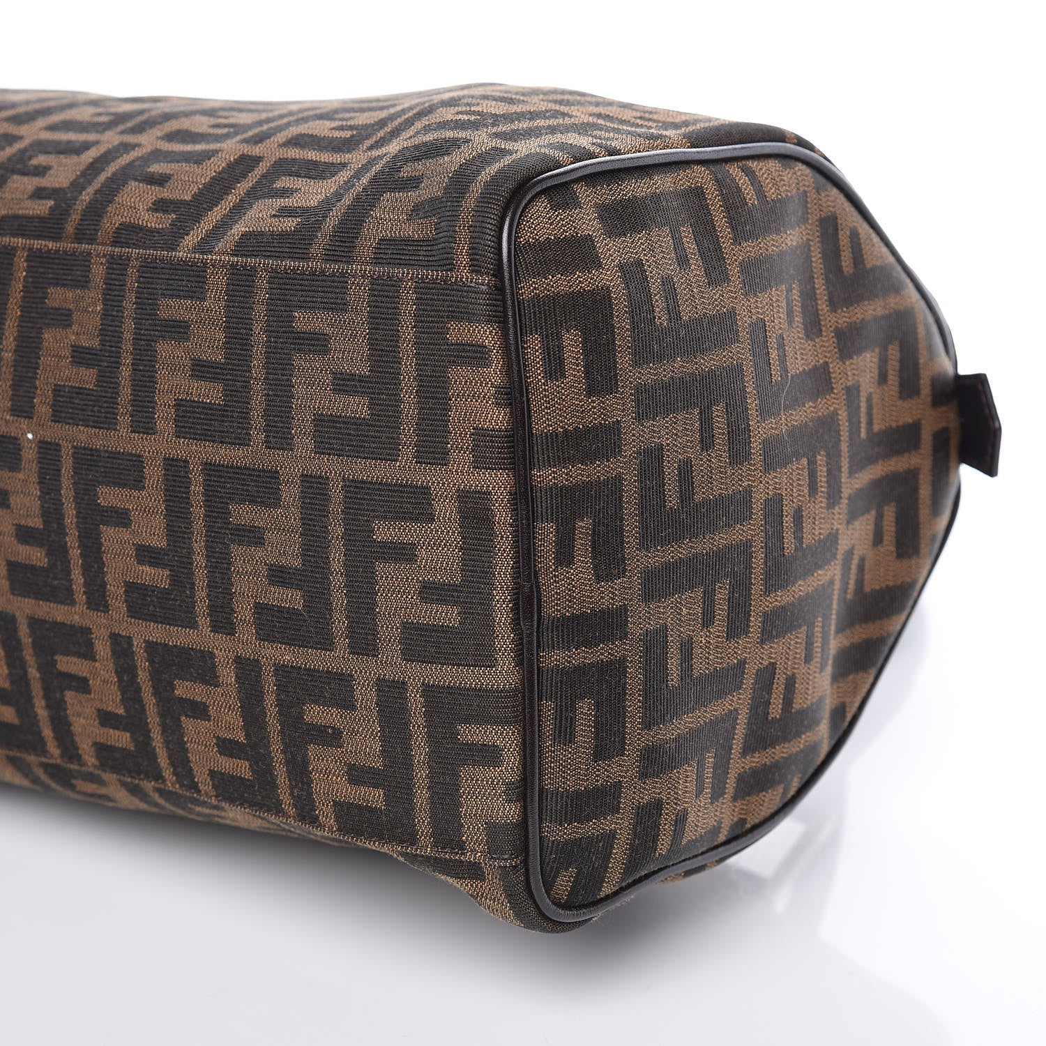Fendi Zucca Cuoio Lucido Medium Chef Boston Tobacco Moro 11 of 11