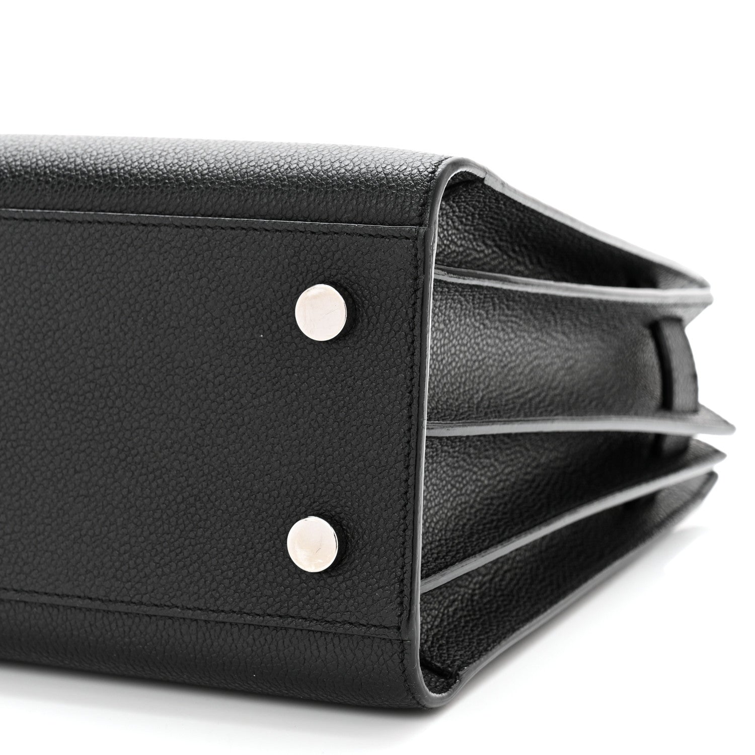 Saint Laurent Grained Calfskin Baby Sac De Jour Black 10 of 10