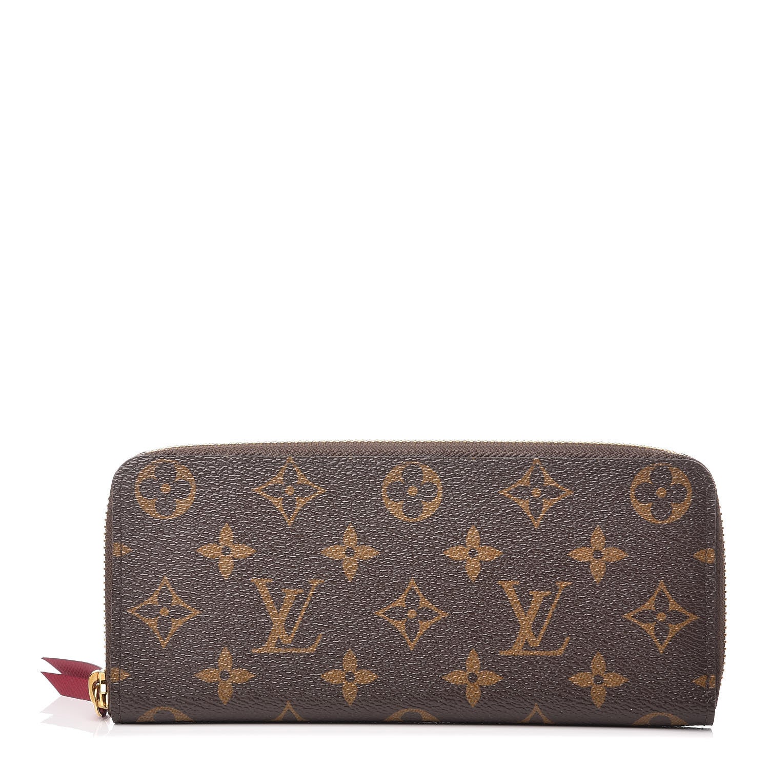 Louis Vuitton Monogram Clemence Wallet Fuchsia 1 of 8
