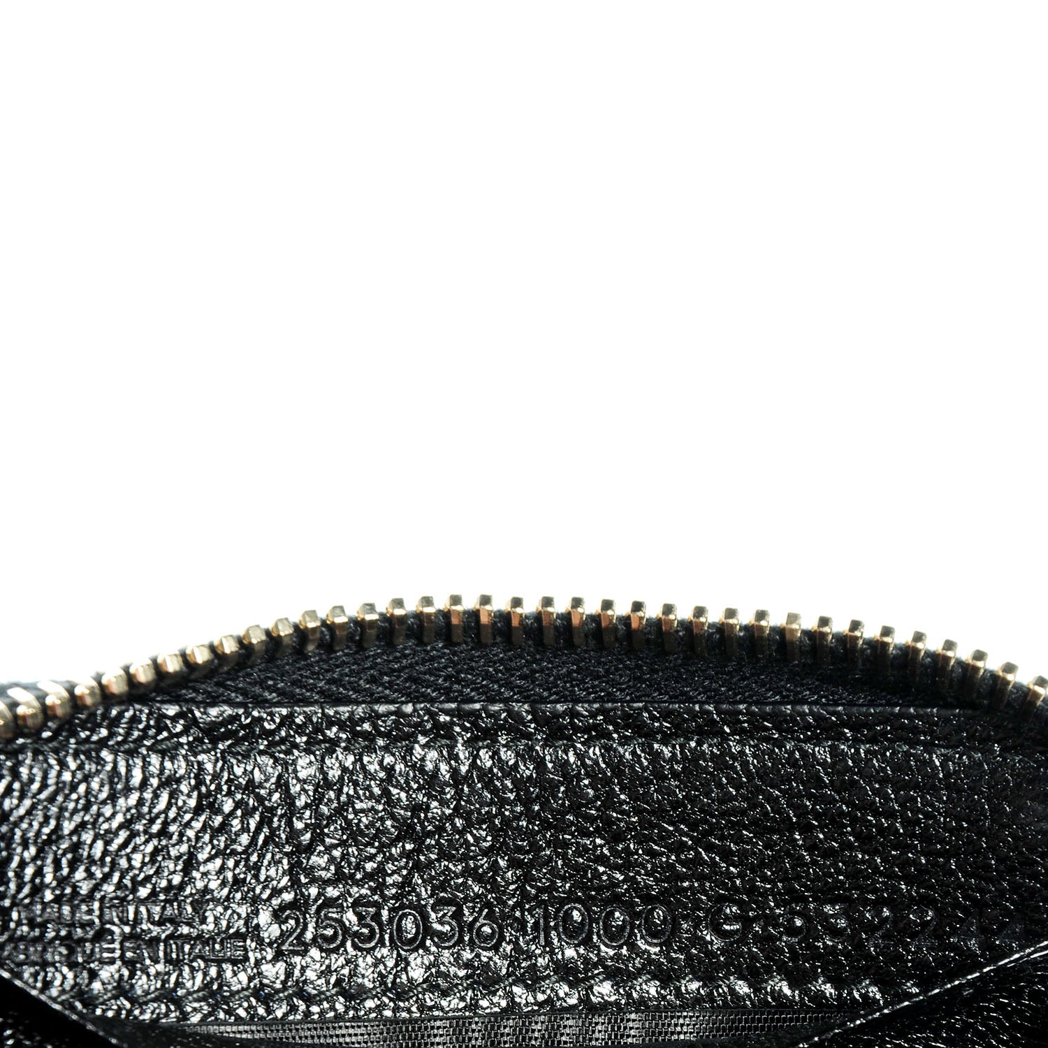 Balenciaga Chevre Metallic Edge Wallet Black 8 of 8