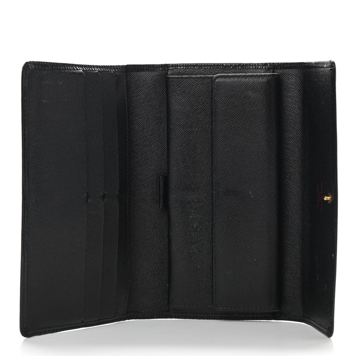 Epi Porte Tresor International Wallet Black
