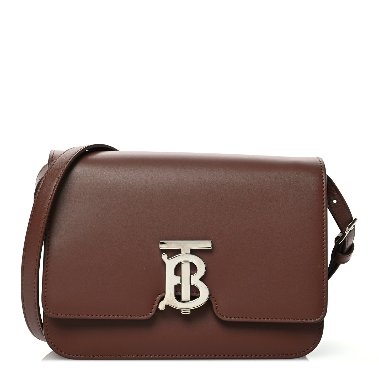 Calfskin Small TB Bag Malt Brown