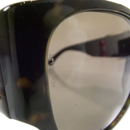 Chanel Tortoise Leather Quilted CC Sunglasses 5202-Q 8 of 9
