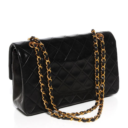 Chanel Lambskin Medium Double Flap Black 3 of 9