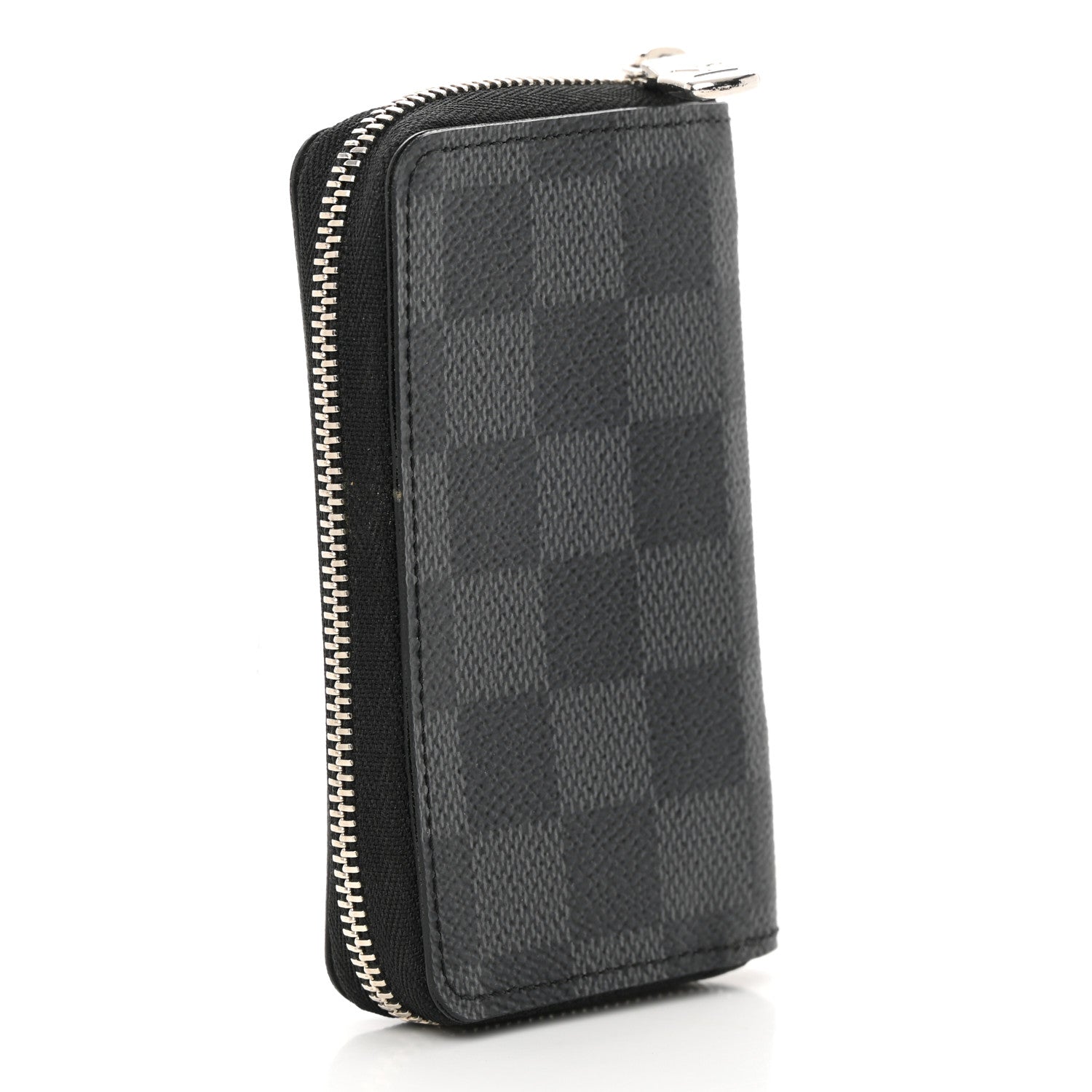 Louis Vuitton Damier Graphite Zippy Coin Purse Vertical 3 of 9