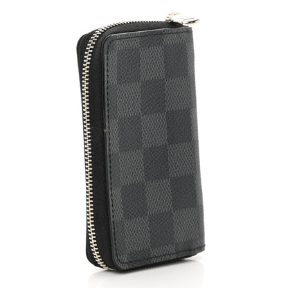 Louis Vuitton Damier Graphite Zippy Coin Purse Vertical 3 of 9