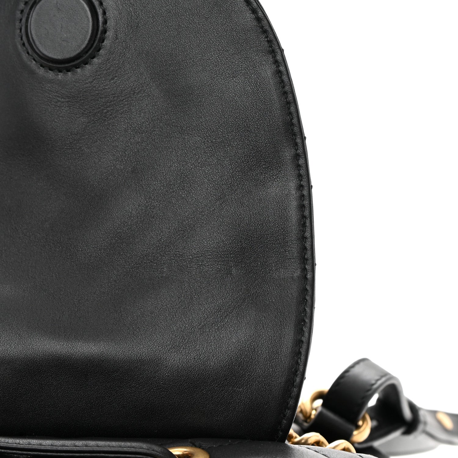 Gucci Calfskin Matelasse GG Marmont Flap Backpack Black 17 of 18