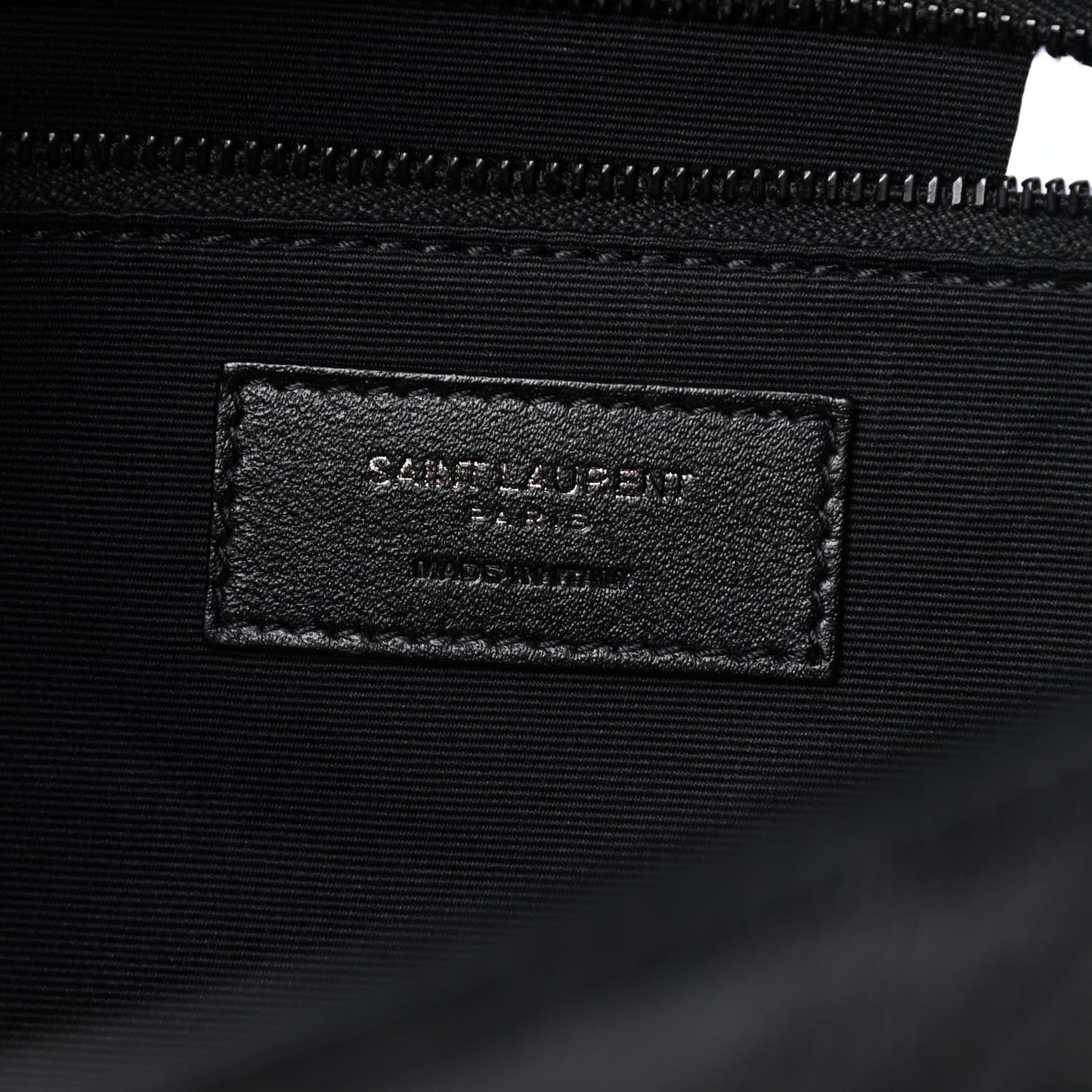 Crinkled Calfskin Matelasse Monogram Medium Niki Chain Satchel Black