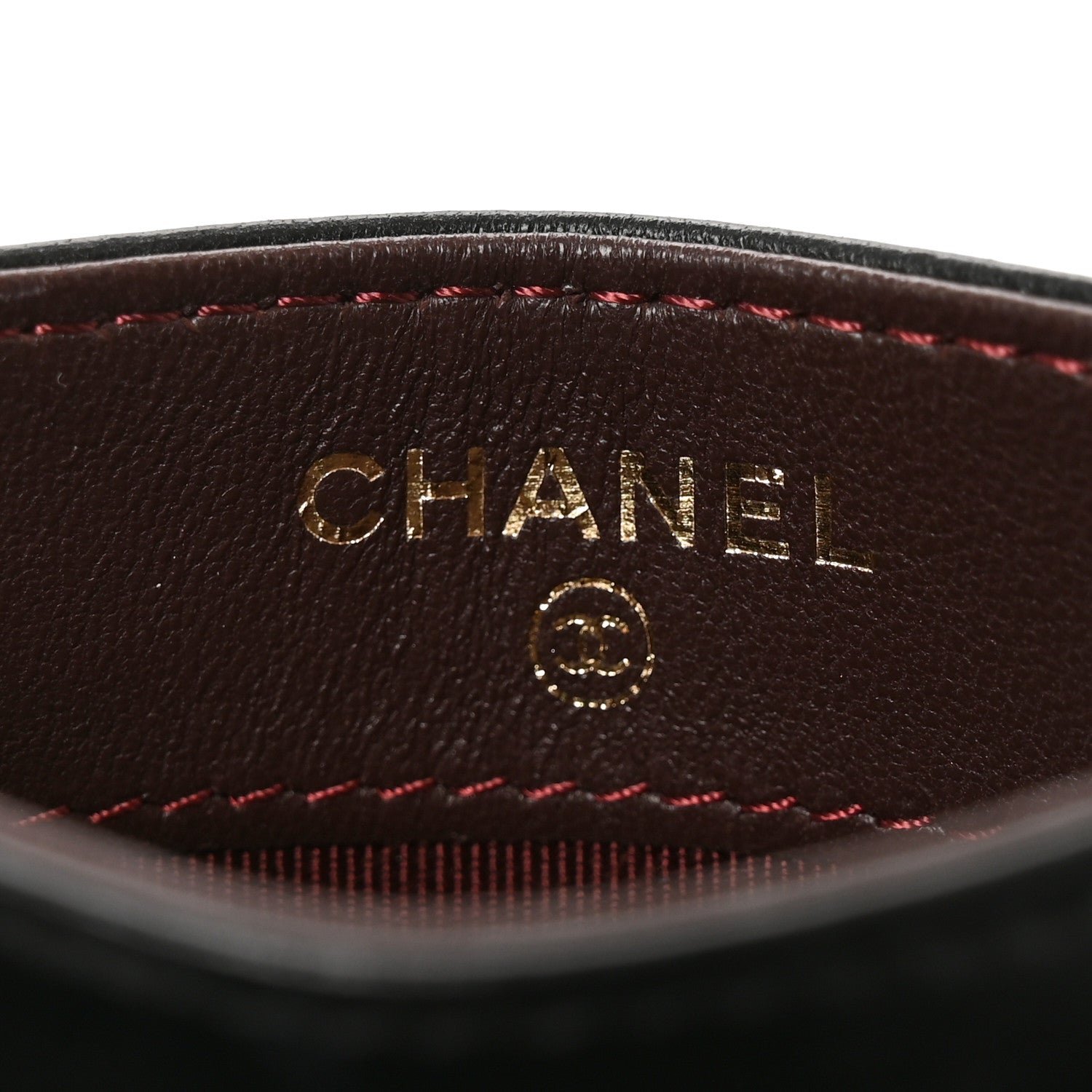 Chanel Lambskin Quilted Card Holder Black 6 of 9