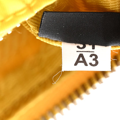 Prada Tessuto Nylon Gaufre Shoulder Bag Giallo 8 of 12