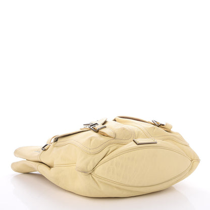 Burberry Calfskin Crompton Tote Yellow 4 of 13
