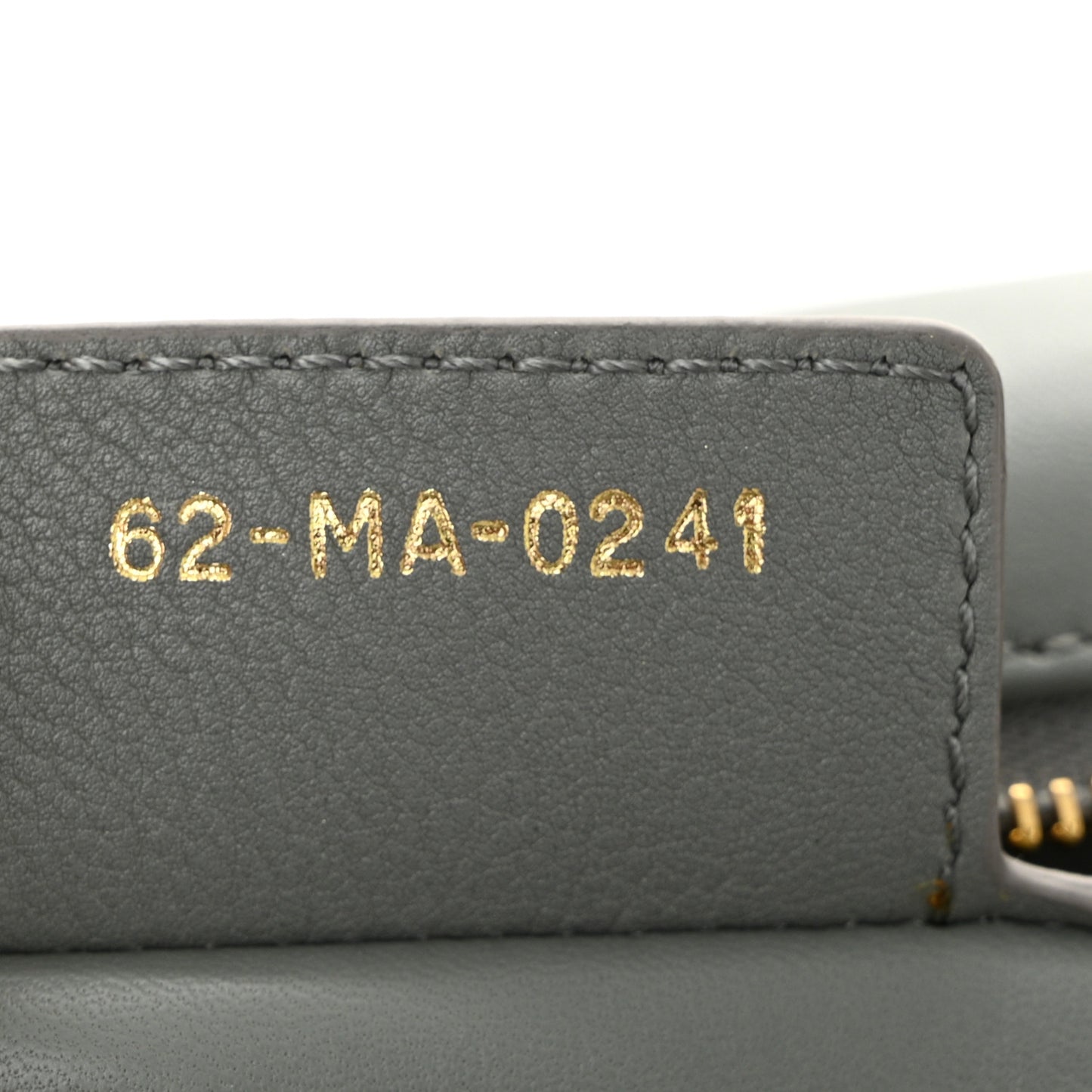 Calfskin Cannage Medium Caro Bag Ethereal Grey