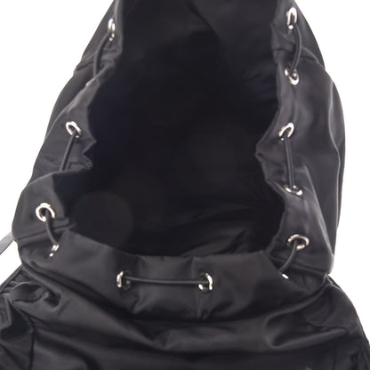 Prada Nylon Montagna Double Buckle Backpack Black 5 of 13