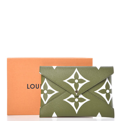 Louis Vuitton Monogram Giant Large Kirigami Pochette Kaki 8 of 8