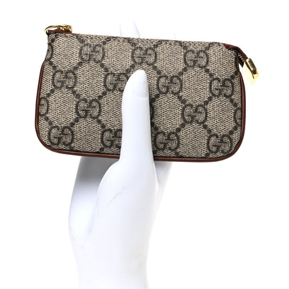 Gucci GG Supreme Monogram Key Case Brown 2 of 7