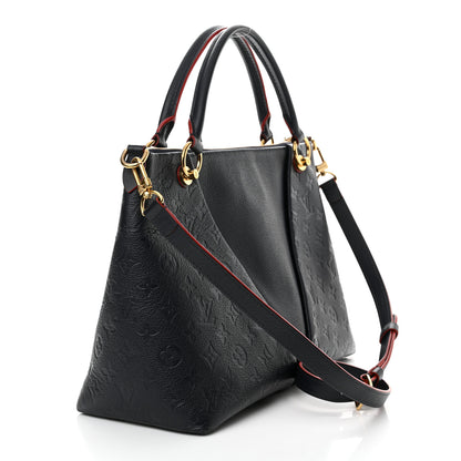 Louis Vuitton Empreinte V Tote MM Marine Rouge 3 of 15