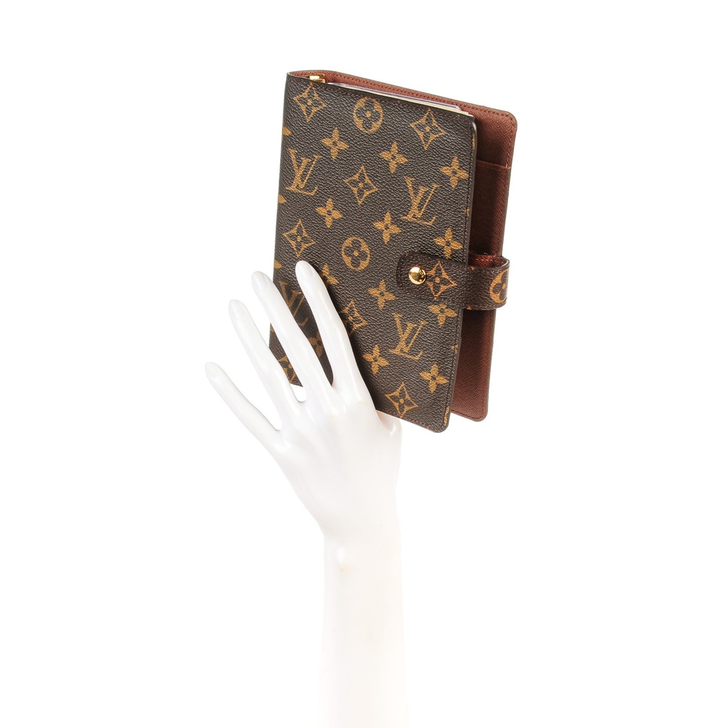 Monogram Medium Ring Agenda Cover
