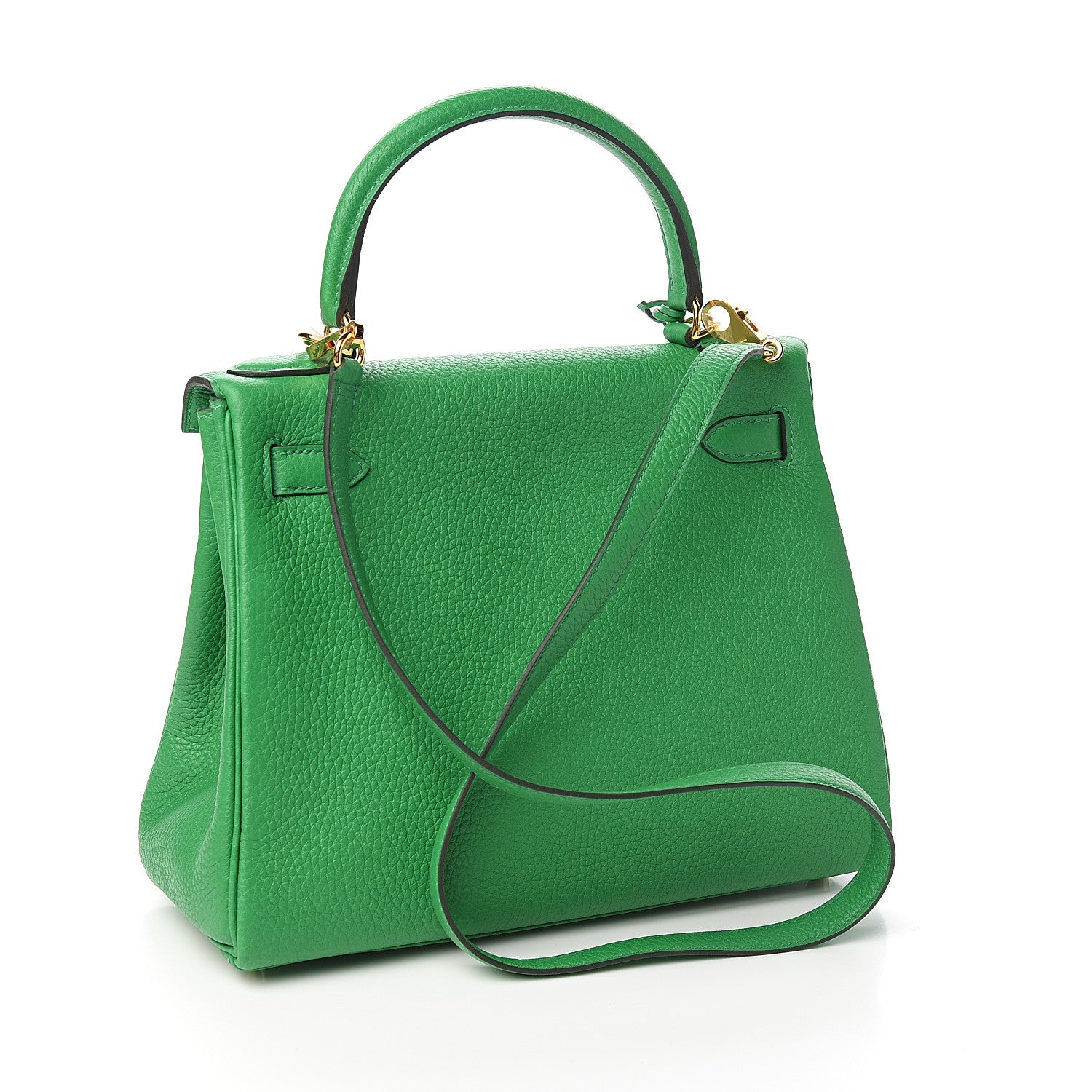 Hermes Taurillon Clemence Kelly Retourne 28 Bambou 2 of 10