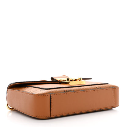 MCM Visetos Small Millie Crossbody Belt Bag Cognac 4 of 10