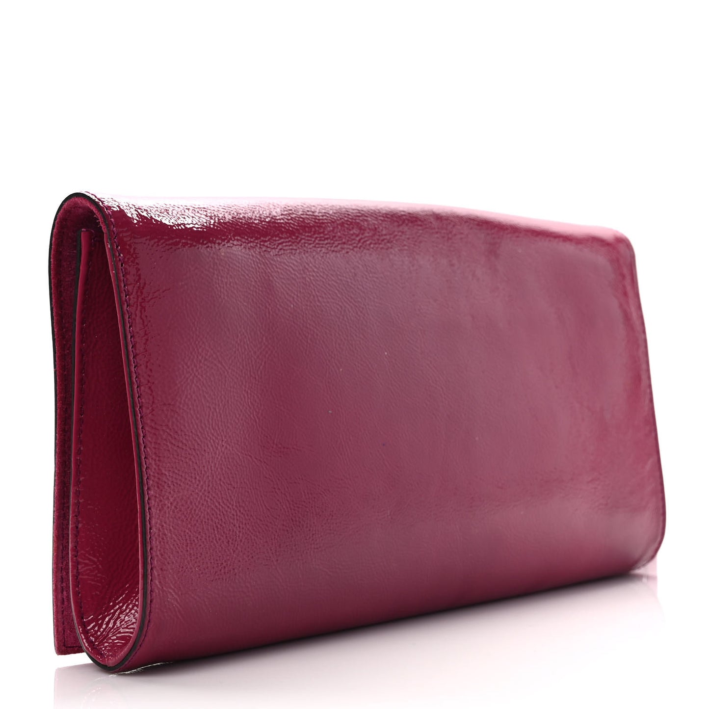 Soft Patent Medium Soho Clutch Bright Bougainvillea