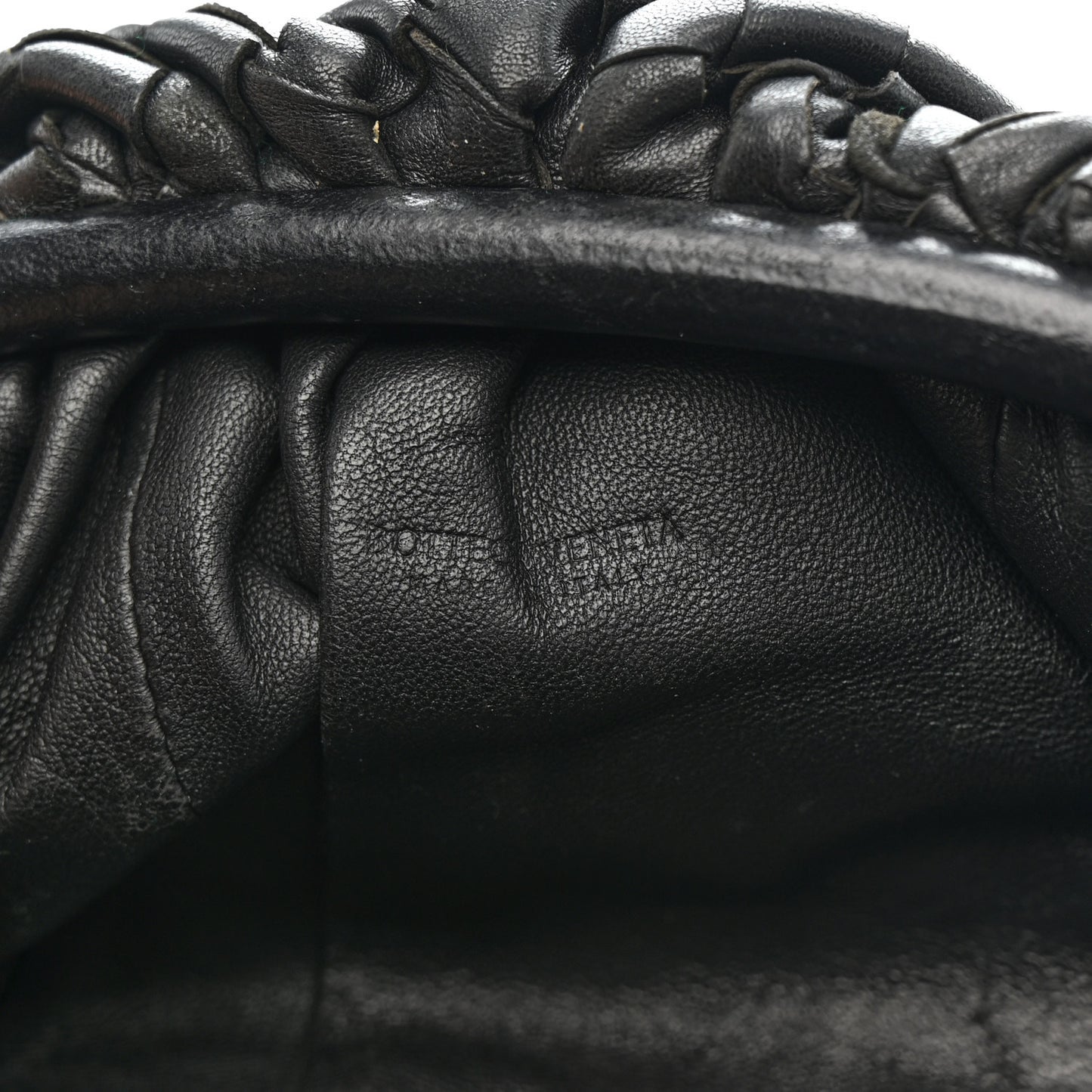 Nappa Intrecciato The Mini Pouch Black