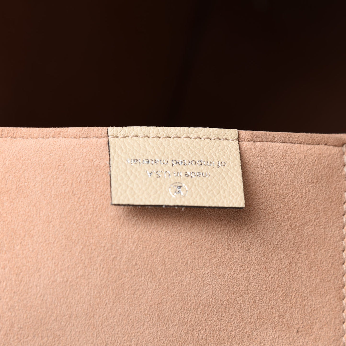 Calfskin Lockme Go Tote Black Vanilla