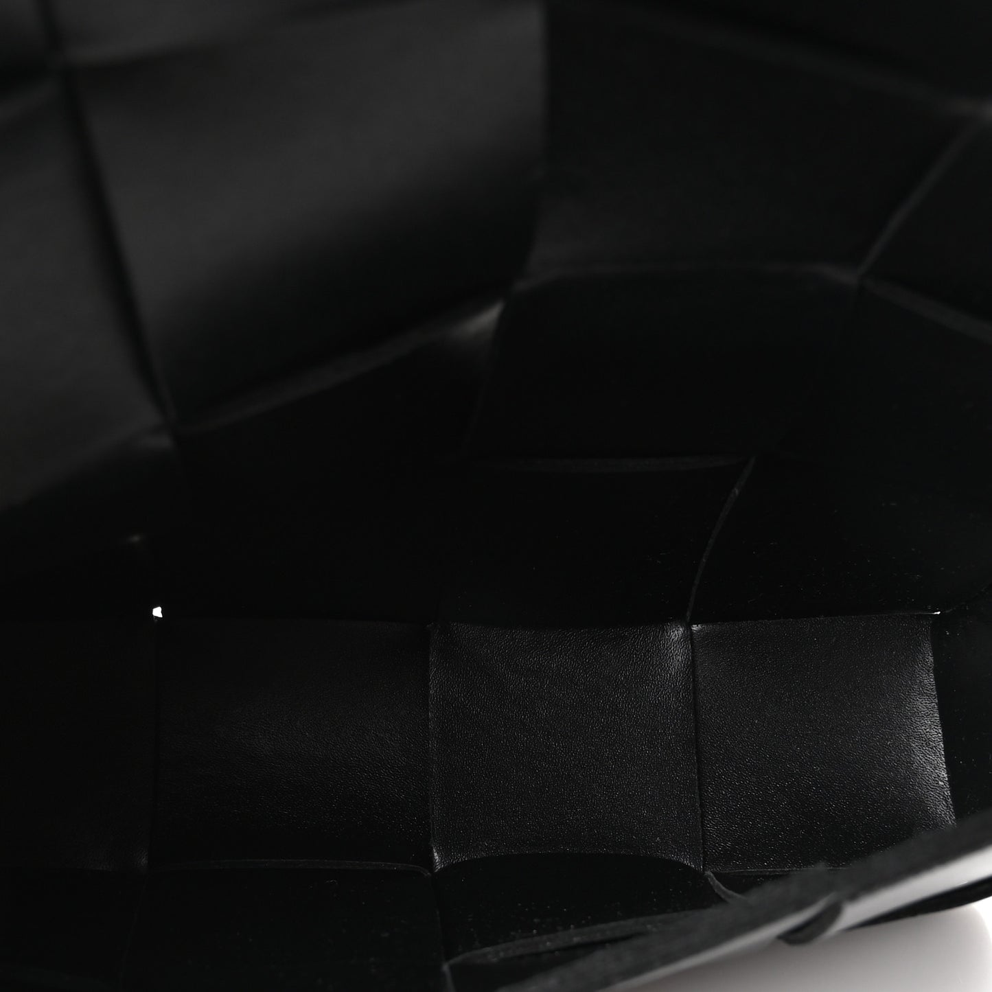 Nappa Maxi Intreccio The Belt Cassette Bag Black