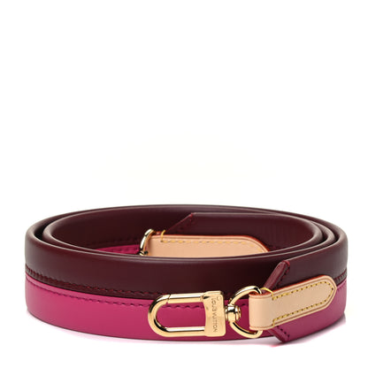 Louis Vuitton Calfskin Cluny BB Shoulder Strap Bordeaux Fuchsia 1 of 3