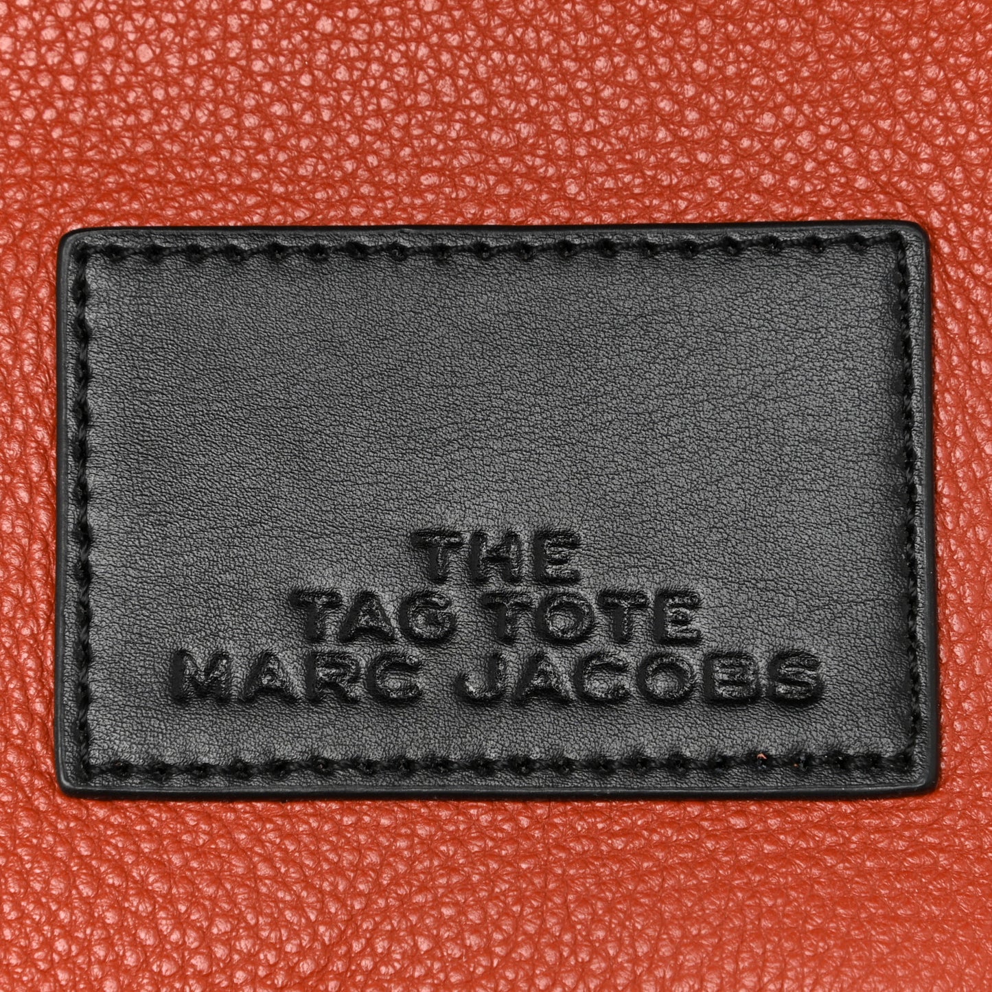 Grained Calfskin The Tag 21 Tote Orange