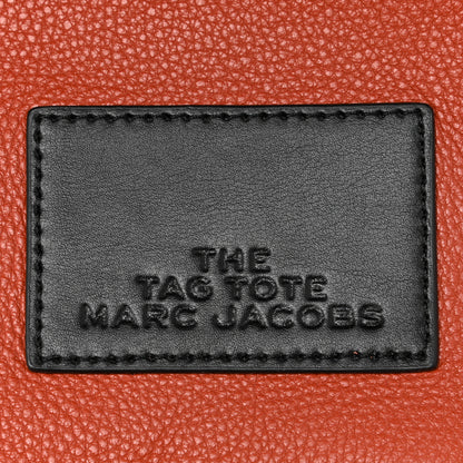 Marc Jacobs Grained Calfskin The Tag 21 Tote Orange 6 of 16
