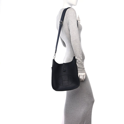 Hermes Taurillon Clemence Evelyne III PM Caban 2 of 11