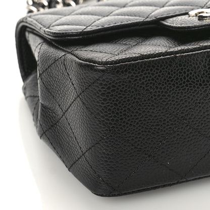 Chanel Caviar Quilted Mini Square Flap Black 8 of 9