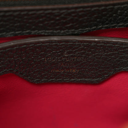 Louis Vuitton Taurillon Capucines BB Black 6 of 9