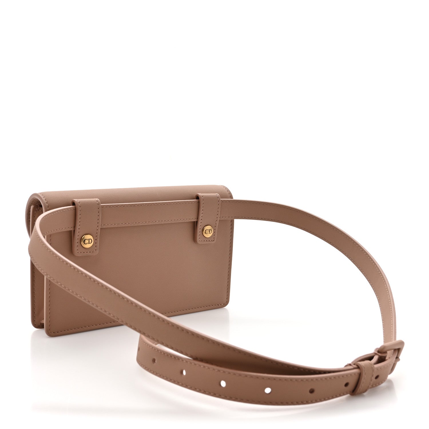 Christian Dior Ultra Matte Calfskin Belt Bag Fard 3 of 13