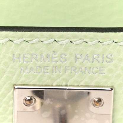 Hermes Epsom Kelly En Desordre Sellier 20 Vert Fizz 7 of 12