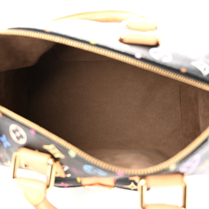 Louis Vuitton LOUIS VUITTON Monogram Multicolor Speedy 30 Black 5 of 9