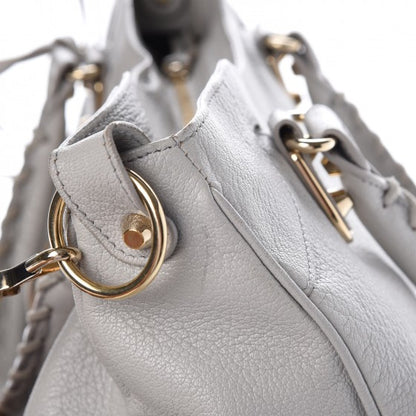 Balenciaga Chevre Gold Metallic Edge Hardware Velo Gris Perle 10 of 13