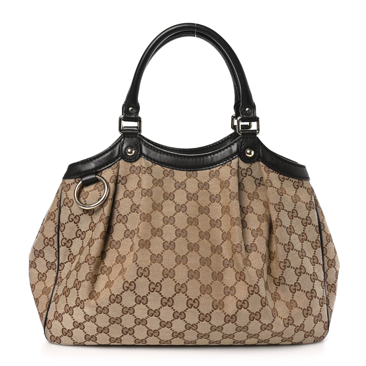 Monogram Medium Sukey Tote Dark Brown